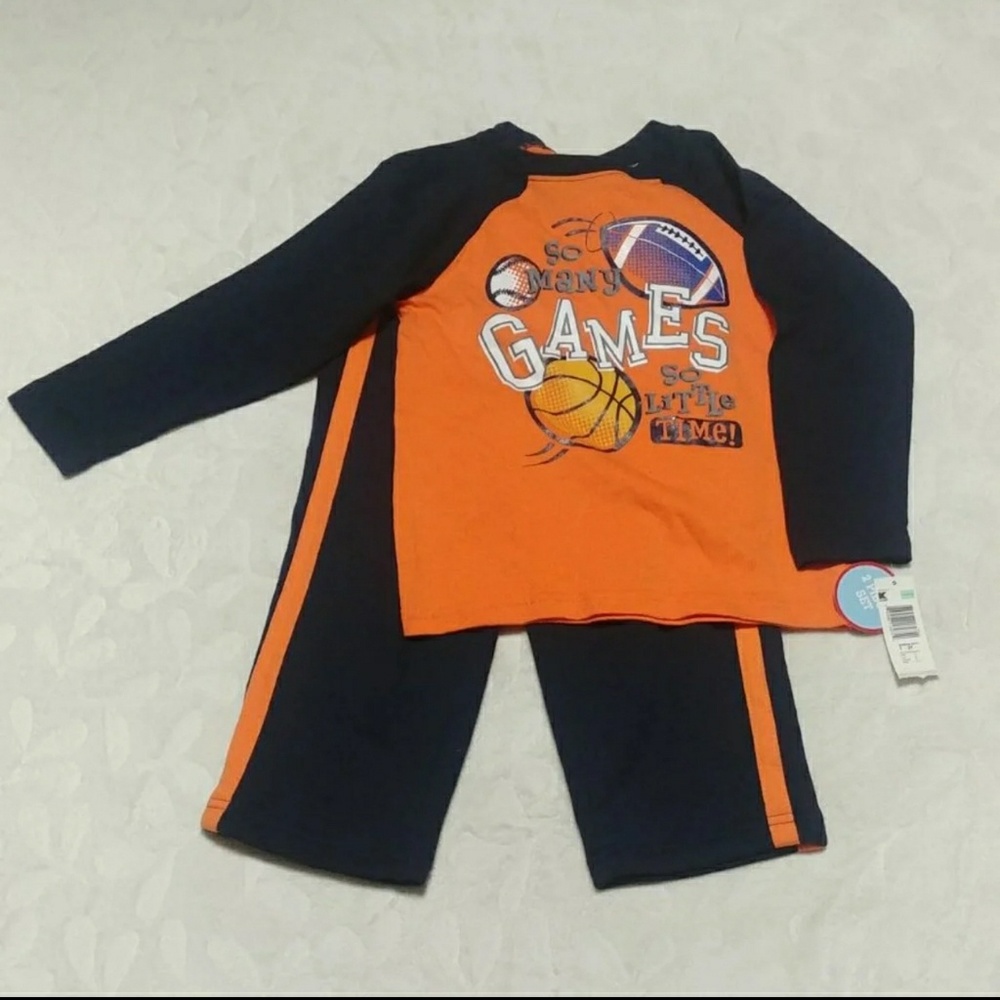 NEW! Athletic sport sweatshirt & sweatpants set 3T